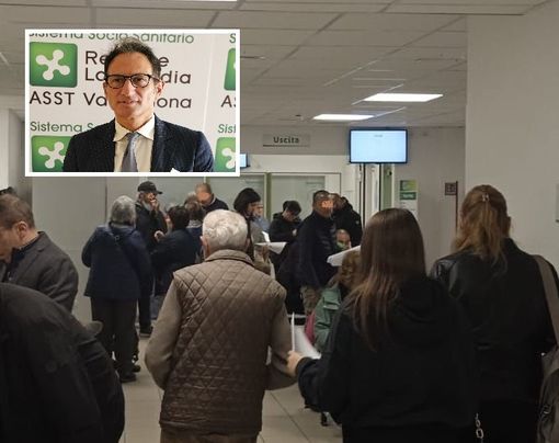 Affluenza notevole ai Vax Day organizzati da Asst Valle Olona. Nel riquadro, il dottor Tremamondo