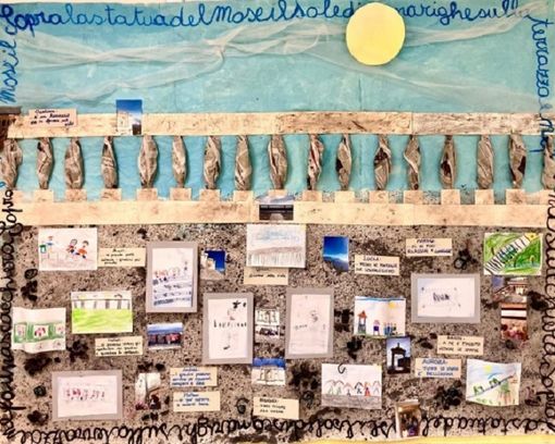 La terrazza panoramica del Sacro Monte stupisce i bambini dell'asilo e diventa monumento di storia e identità