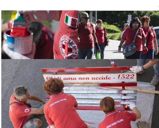 VIDEO. Per la Croce Rossa anche una gita diventa una missione. Contro la violenza sulle donne