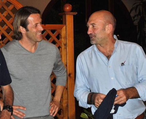 Francesco Bonfanti con Paolo Tramezzani Francesco Bonfanti con Paolo Tramezzani