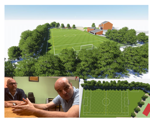 Il futuro campo, Alessandro Lavazza e don Antonio Corvi