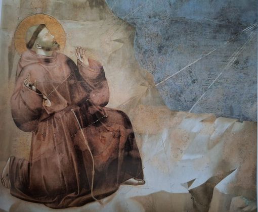 San Francesco riceve le stimmate - Basilica superiore di Assisi San Francesco riceve le stimmate - Basilica superiore di Assisi