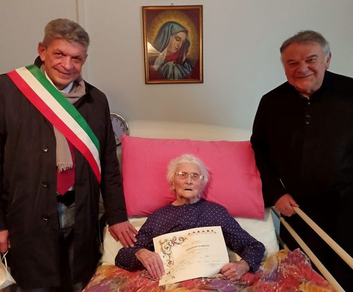 Angelina Castelnuovo compie cent’anni