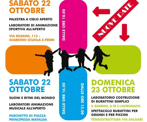 Un weekend di animazione en plein air per i più piccoli nei rioni di Busto