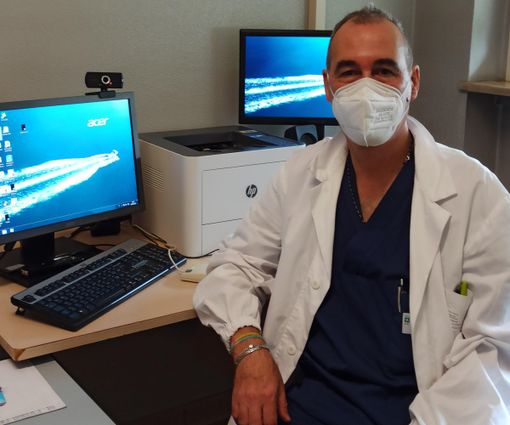 Il dottor Isidoro La Spina. Sotto: la dottoressa Chiara Guarnerio Il dottor Isidoro La Spina. Sotto: la dottoressa Chiara Guarnerio