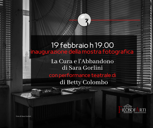 “Civico3” a Filosofarti con la mostra fotografica di Sara Gorlini