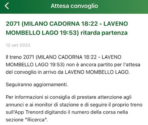 Succede ai pendolari Trenord...