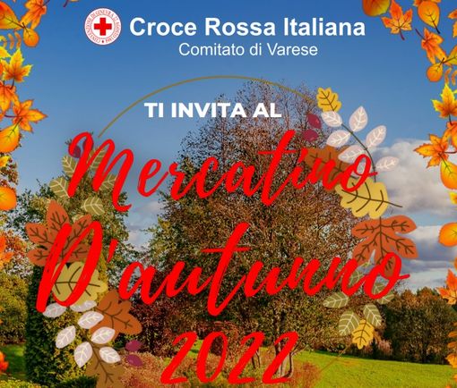 Torna il mercatino d’autunno della Cri