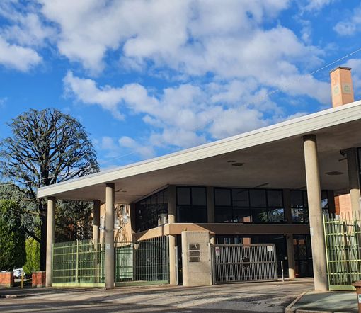 L'ingresso della Comerio Ercole L'ingresso della Comerio Ercole