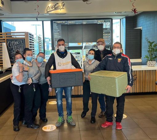 Banco Alimentare e McDonald’s donano 138 pasti caldi a settimana in provincia di Varese