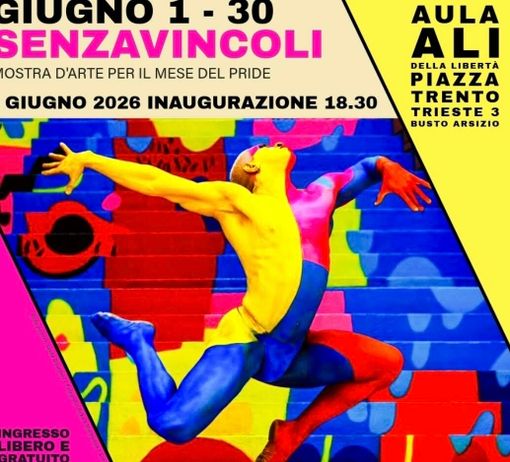 Senzavincoli: nel “Pride Month” una mostra dedicata agli artisti queer tra Busto e Milano Senzavincoli: nel “Pride Month” una mostra dedicata agli artisti queer tra Busto e Milano