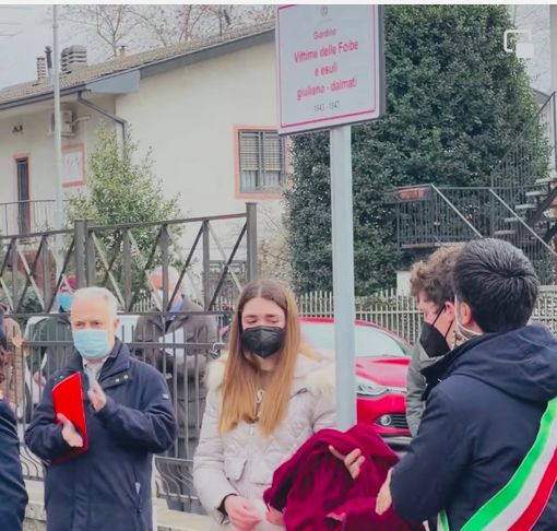 Legnano dedica un giardino ai “Martiri delle Foibe e agli esuli giuliano-dalmati”