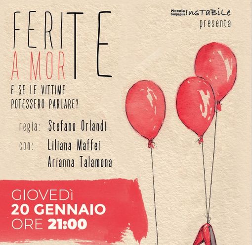 “Ferite a morte”, a Cassano Magnago uno spettacolo che dà voce alle vittime di violenza