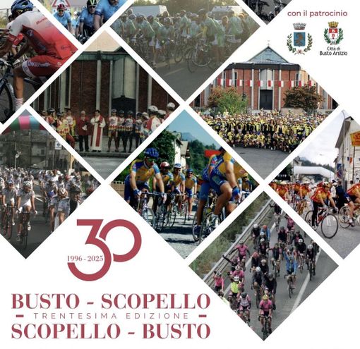 Busto-Scopello 2025: in settembre una doppia celebrazione per i trent’anni della storica manifestazione ciclistica