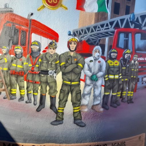 Busto/Gallarate: Vigili del fuoco come Babbo Natale
