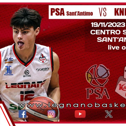 Basket, serie B: i Knights volano in Campania per ripartire