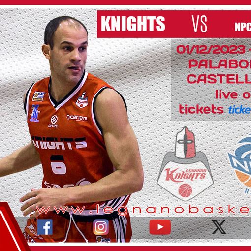 Basket, serie B: Legnano gioca d'anticipo