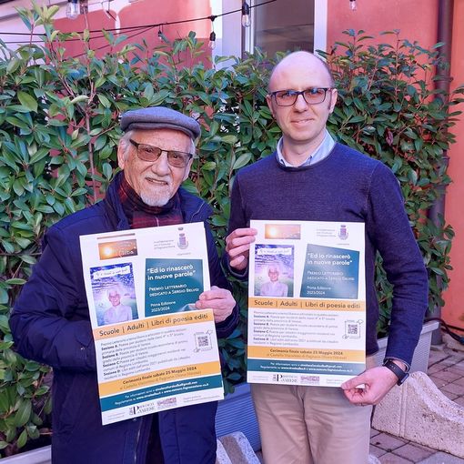 Antonio Vaccaro e Paolo Bossi (Circolo Poetico Culturale l'Alba di Fagnano Olona)
