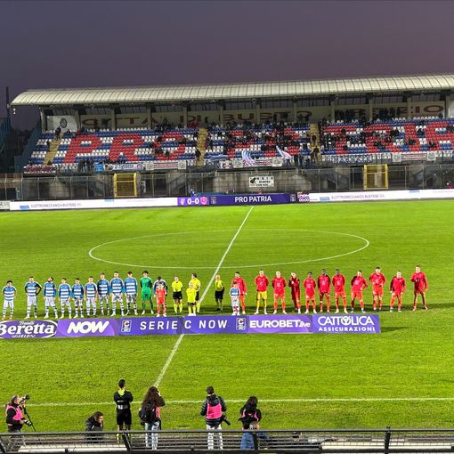 La confusione non aiuta la Pro Patria, contro la Triestina finisce 0-0