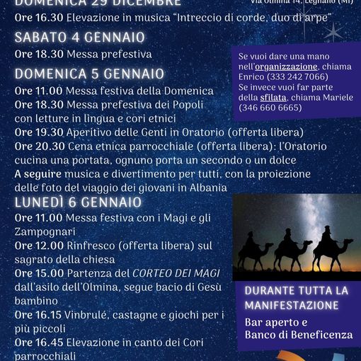 A Legnano la parrocchia dell'Olmina pronta alla festa patronale e alla sfilata