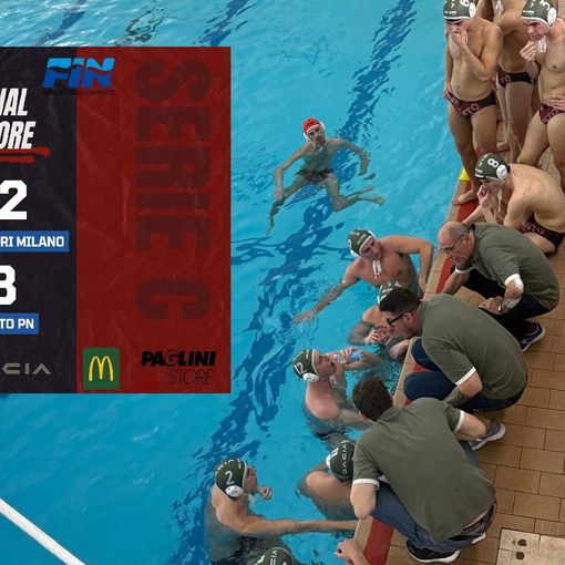 Busto Pallanuoto sconfitta dalla capolista: la Canottieri Milano si impone 12 a 8