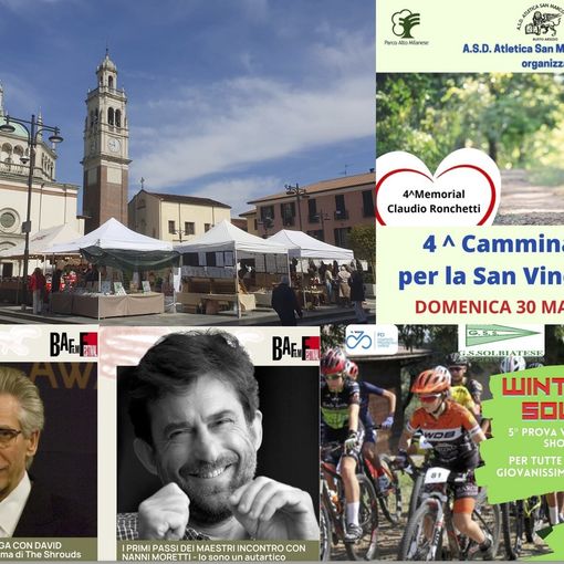 EVENTI DEL WEEKEND. Dalle star del cinema alle bancarelle. Ma poi si corre, si pedala e si balla