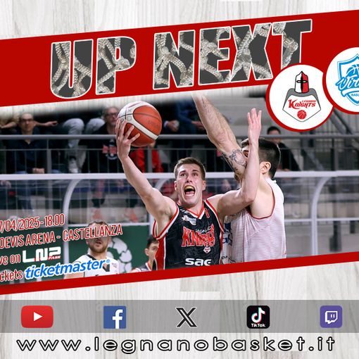 Basket, serie B: Knights contro Ragusa, ultima chiamata per il secondo posto