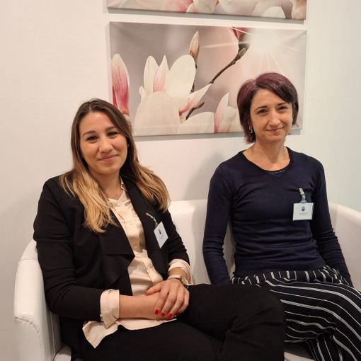 Silvia Bianchi (psicologa) e Lucia Lucca (osteopata e fisioterapista)