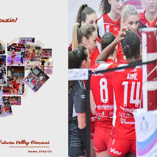 Futura Volley, una stagione che va in archivio: tra emozioni, saluti e nuovi orizzonti