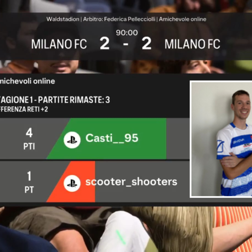Videogames, Davide Castiglioni in finale nel torneo internazionale di FC25
