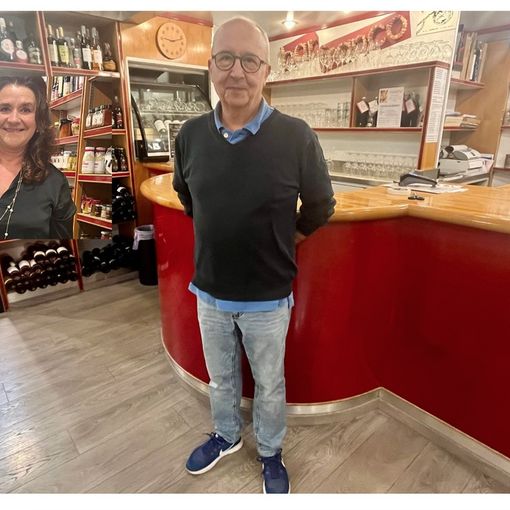 Renato Bozzetti e nel riquadro Roberta Vantaggio