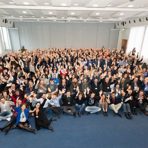 L'Eos team. Nelle foto sotto: Luigi Patruno, delegato del Rettore alle Tecnologie Digitali di UniSalento e Pierluigi Guidi, responsabile della nuova sede Eos Solutions