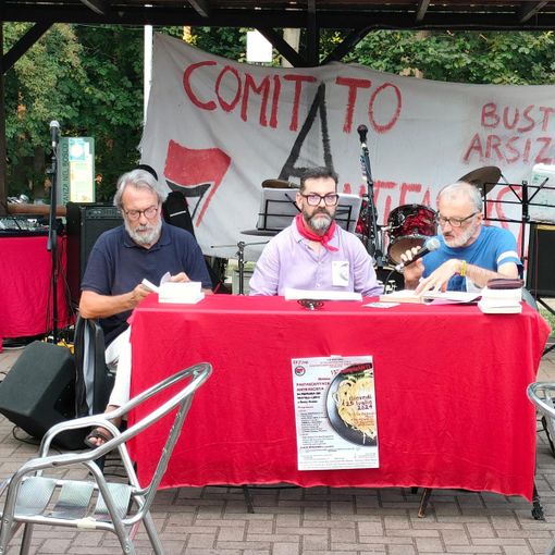 In 120 alla pastasciutta antifascista di Busto