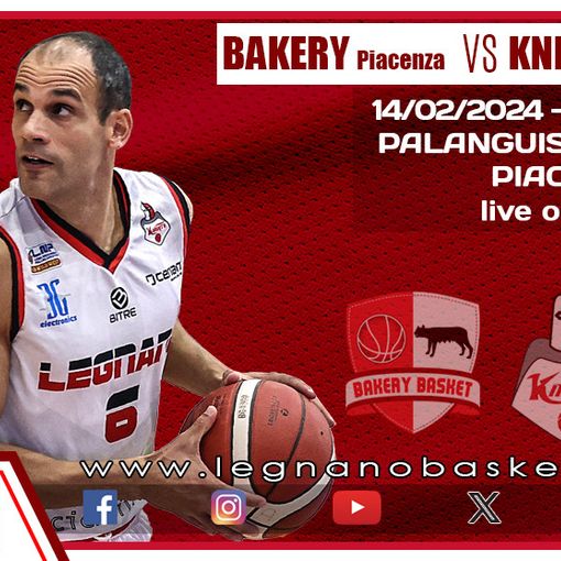 Basket, serie B: Legnano a Piacenza per confermarsi