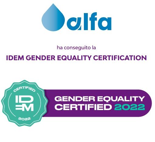 Alfa ottiene la certificazione della parità di genere