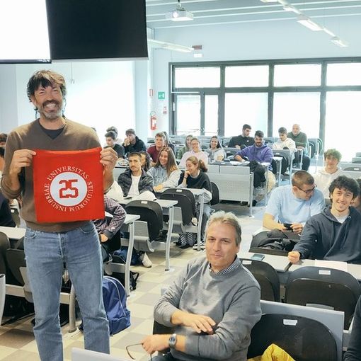 Andrea Meneghin in cattedra all'Insubria