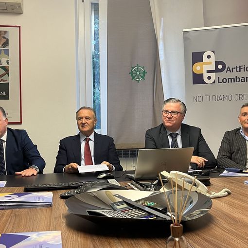 La presentazione della nuova unità locale di Artfidi Lombardia a Busto Arsizio