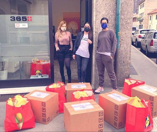 Una raccolta di cibo promossa dall'associazione per sostenere chi si trova in una situazione di bisogno