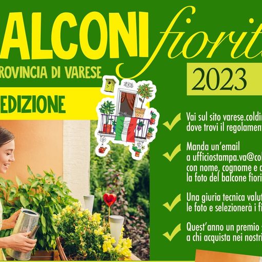 Balconi Fioriti, prorogate le iscrizioni al concorso 2023: c’è tempo fino al 10 settembre
