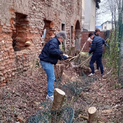 La Cascina dei Poveri ripulita e disboscata da alberi infestanti