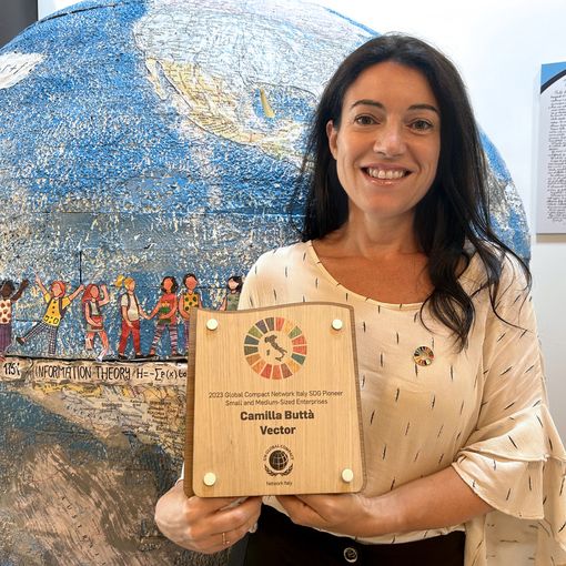 Camilla Buttà e il suo premio