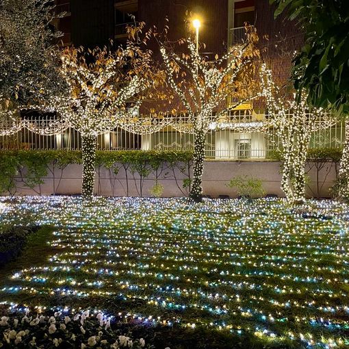Busto, più di sei chilometri di Led nella “Casa delle lucine” di via Bramante