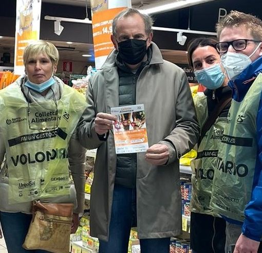Giornata della colletta alimentare: plauso del sindaco di Busto
