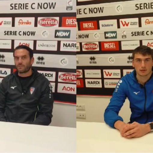 Mister Colombo dopo la sconfitta con il Vicenza: «Sono orgoglioso della reazione e della forza di squadra»