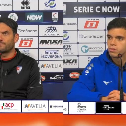 Mister Colombo dopo Virtus Verona-Pro Patria: «La cosa che m’infastidisce di più è il gol su rimessa laterale»