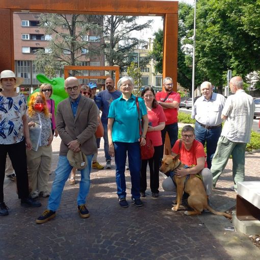 Il sopralluogo dello scorso sabato in piazza Giovanni XXIII