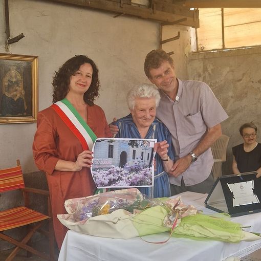 I 100 anni di Luigia Ceriani: festa e messa a domicilio