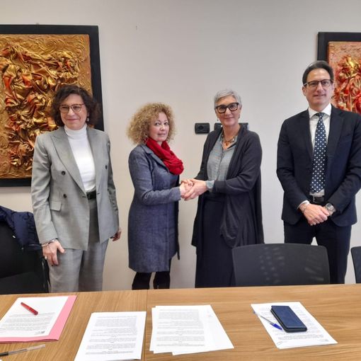 Da sinistra, Catia Fantin, Nicoletta Danese, Daniela Bianchi, John Tremamondo