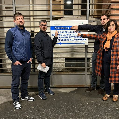 I consiglieri che hanno partecipato alla conferenza stampa