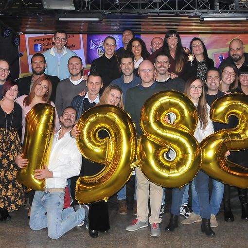 A Fagnano i 40 anni dei coscritti del 1982: «Un momento per rivederci e proseguire l'amicizia che dura fin da bambini»